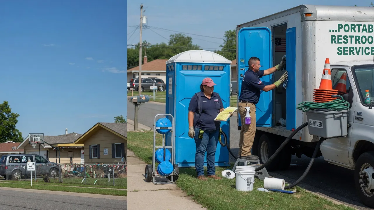 Portable Toilet Rental in Hooks, TX near me